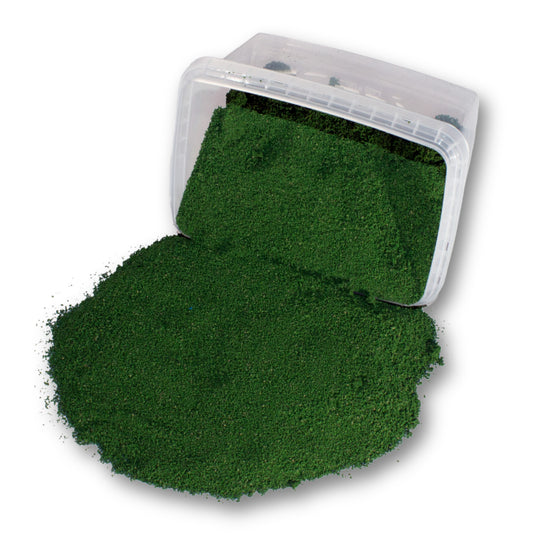 Fine Flock - Woodland Fern Mid Green — flock shown with original tub packaging
