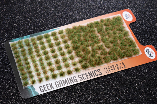 Tufts - Autumn Self Adhesive Static Grass Tufts x 140 - Tufts - Geek Gaming Scenics - Geek Gaming Scenics