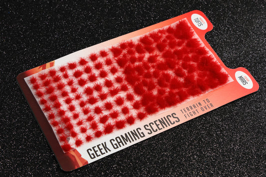 Tufts - Mars Self Adhesive Static Grass Tufts x 140 - Tufts - Geek Gaming Scenics - Geek Gaming Scenics