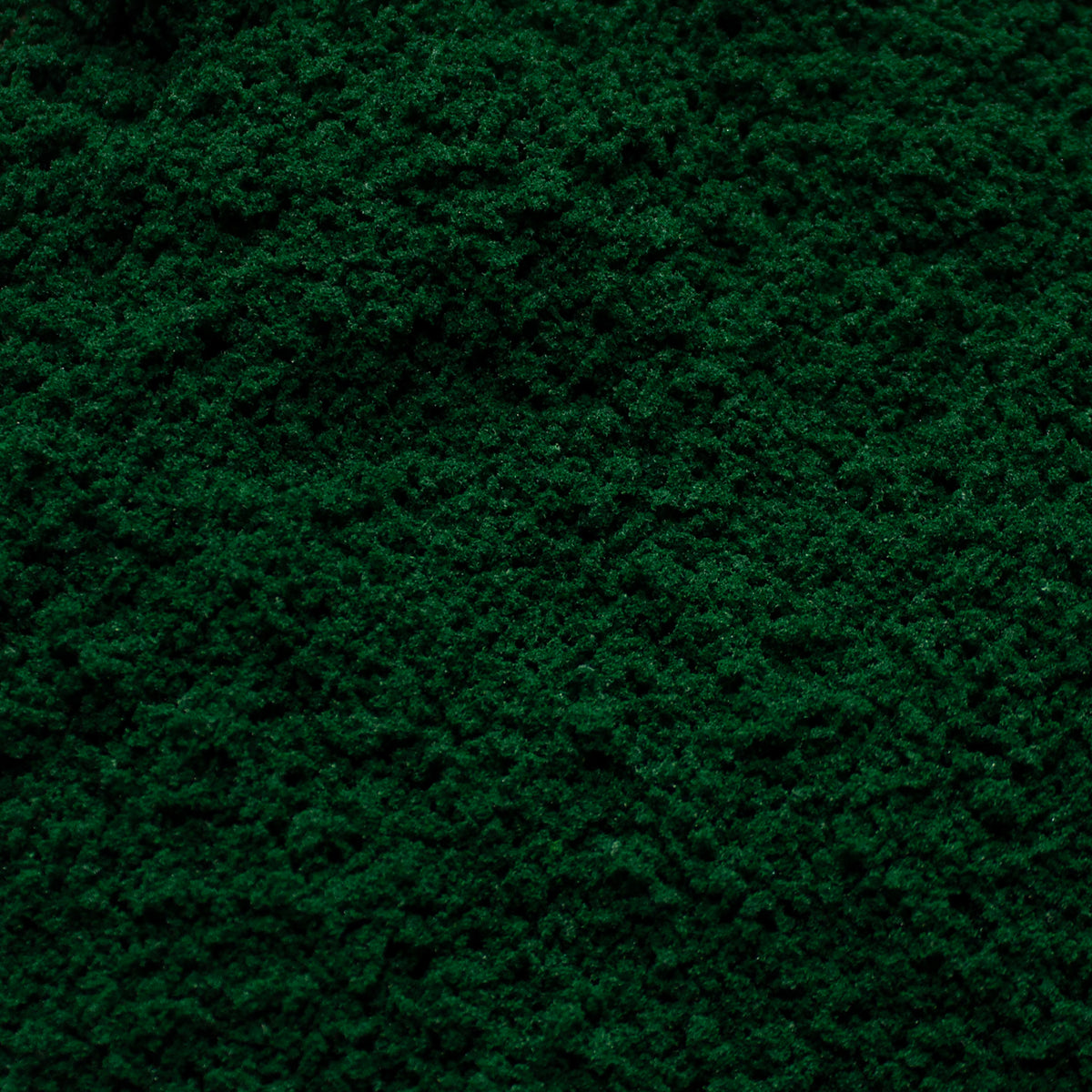 Coarse Flock - Woodland Fern Dark Green — texture close-up