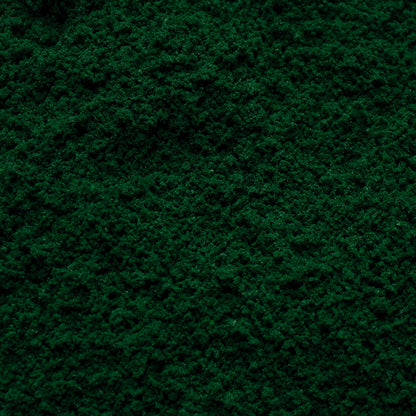 Coarse Flock - Woodland Fern Dark Green — texture close-up