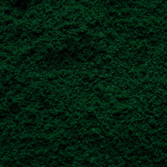 Coarse Flock - Woodland Fern Dark Green — texture close-up