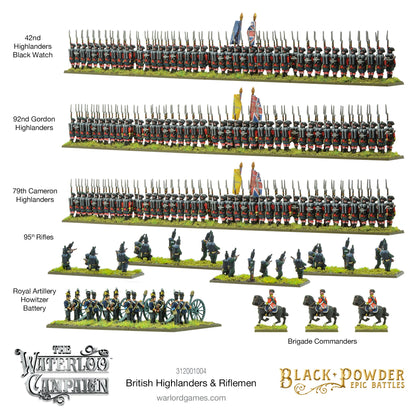 Epic Battles (Black Powder) - British Highlanders & Riflemen