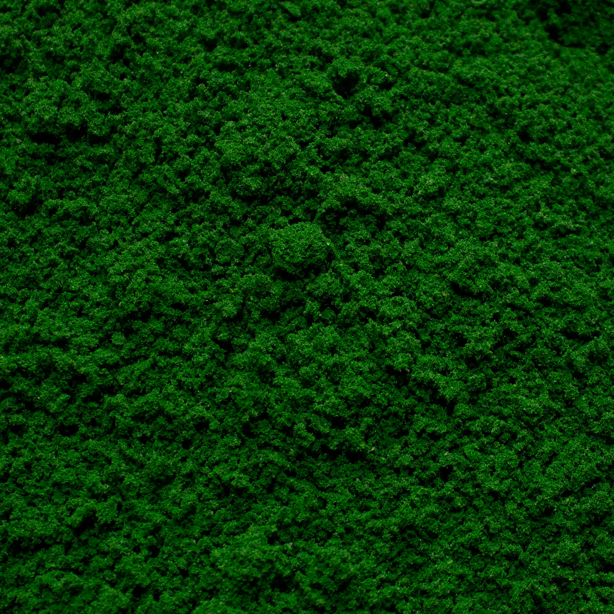 Coarse Flock - Woodland Fern Mid Green — texture close-up