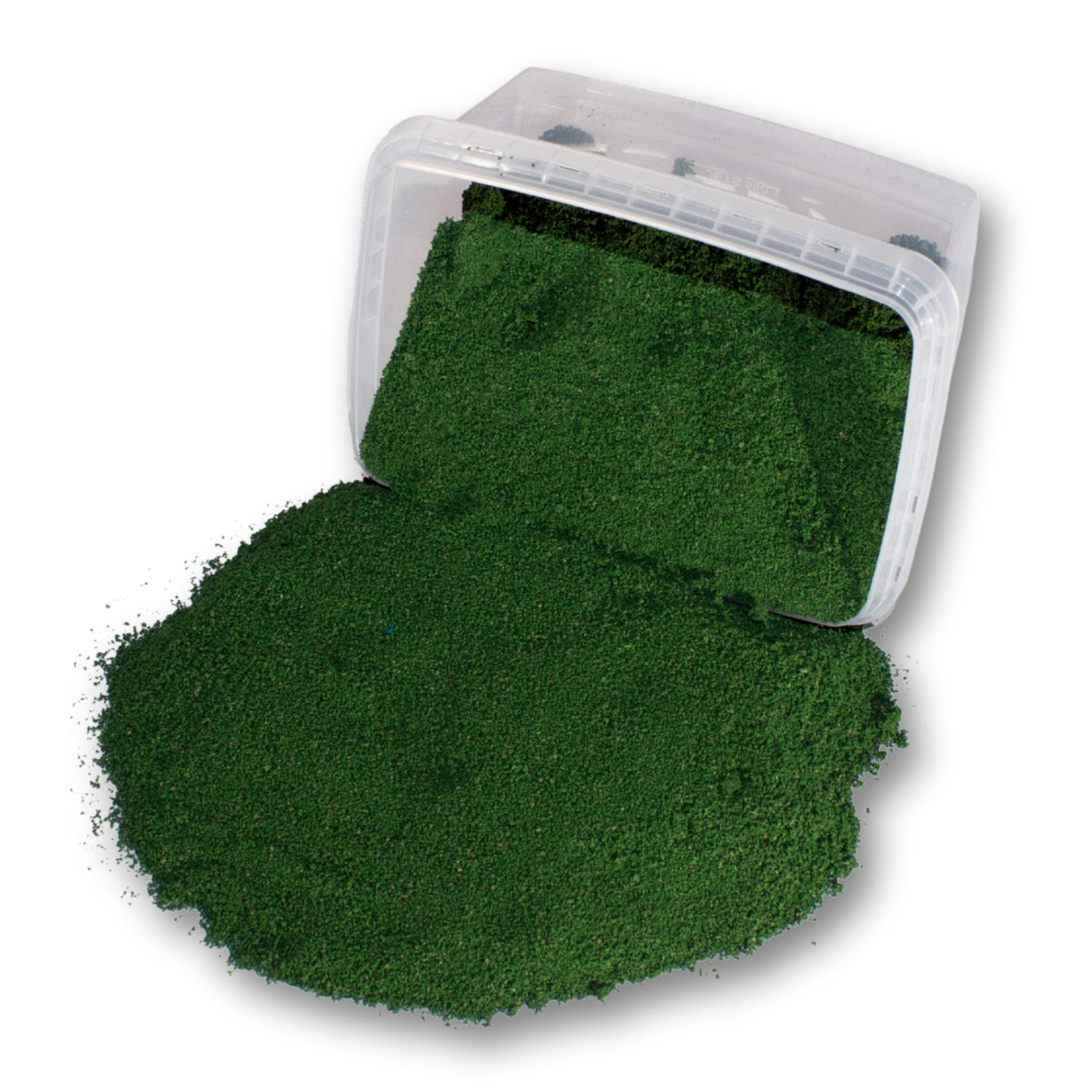 Fine Flock - Woodland Fern Mid Green — flock shown with original tub packaging