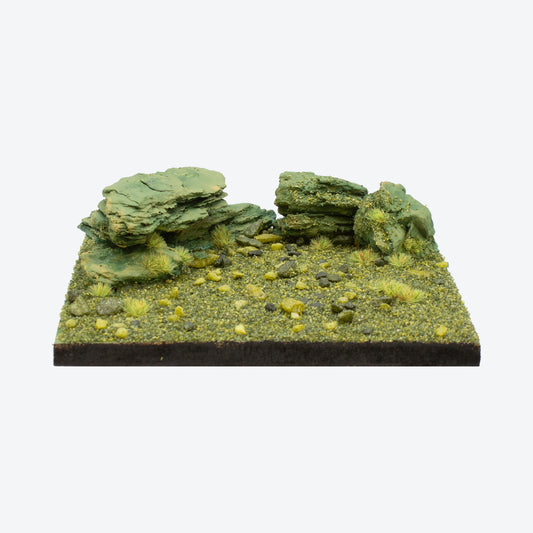 Base Ready Arborian Earth — scenic modelling example