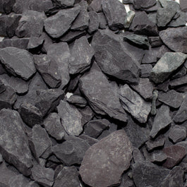 Base Ready Slate Chippings (Mixed) — texture close-up