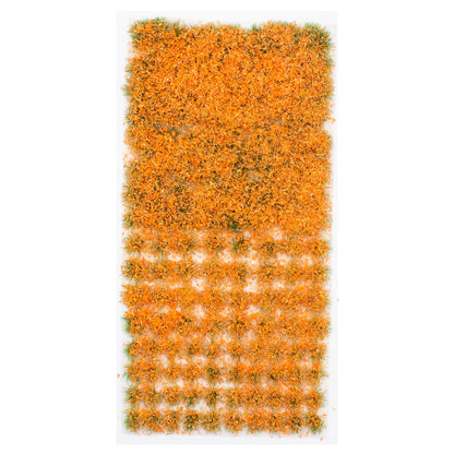 Flower Tufts - Orange Self Adhesive Flower Tufts