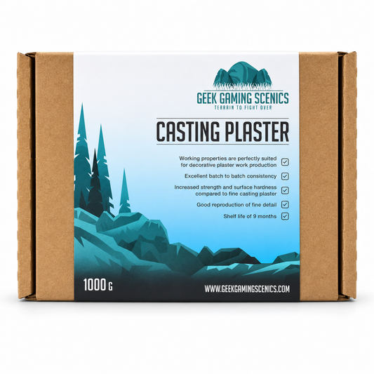Fine Casting Plaster 1kg — product packaging