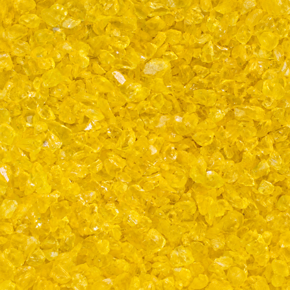 Weird Crystals Small - Yellow - 300ml crystal texture
