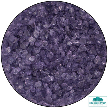 Weird Crystals Small - Aubergine - original texture photograph